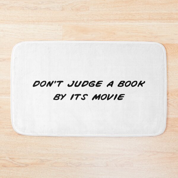Item preview, Don't Judge a Book - Black Print designed and sold by ZimBaby916.