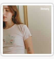 clairo - immunity Sticker
