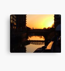 "SUNSET CITY" Canvas Print