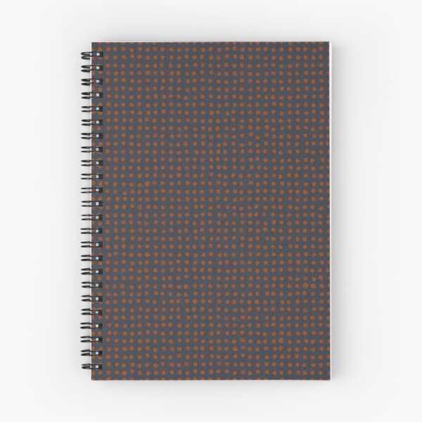 Item preview, Rust dots on grey - soft pastel designed and sold by BlertaDK.