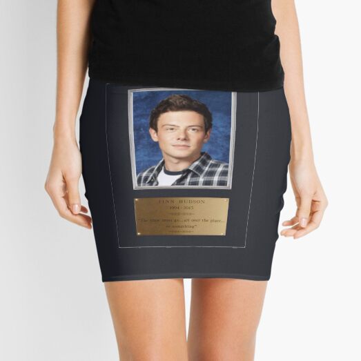 Plaque of Finn Hudson Mini Skirt