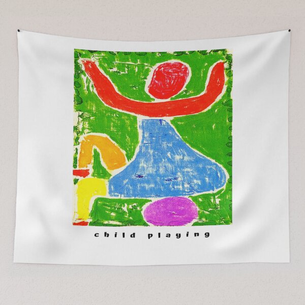 Item preview, Paul Klee Art t-shirt Child Playing 1938 designed and sold by AvantGardeArt52.