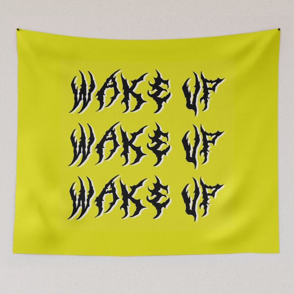 Item preview, Wake up Wake up Wake up designed and sold by Wooondersoup.
