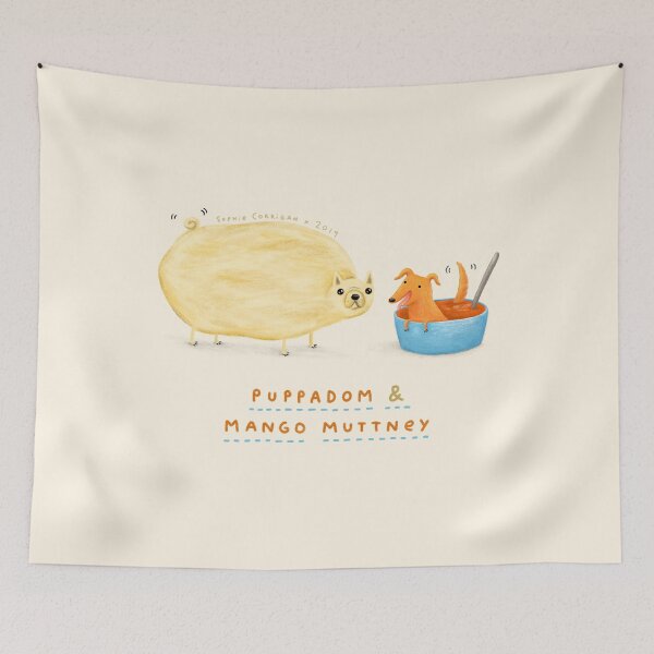 Item preview, Puppadom & Mang Muttney designed and sold by SophieCorrigan.