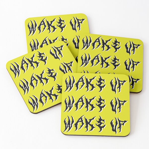 Item preview, Wake up Wake up Wake up designed and sold by Wooondersoup.