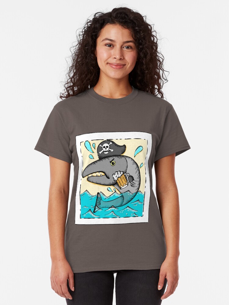 Alternate view of The Salty Salmon Classic T-Shirt