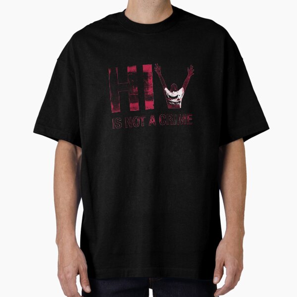 Item preview, HIV is Not a Crime Grunge Art designed and sold by HIVModernizationMovement.