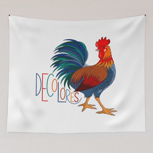 Item preview, DeColores Cursillo Rooster designed and sold by Gsallicat.