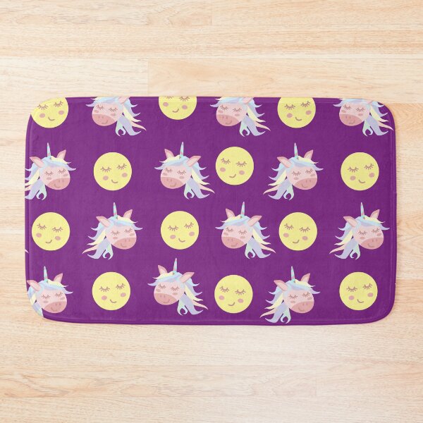 Item preview, Smiley Unicorns and Moons  designed and sold by QCuLT.