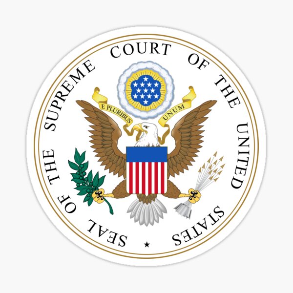 United States Supreme Court (SCOTUS) Sticker