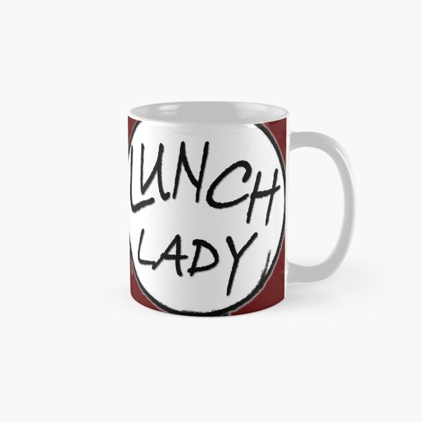Item preview, Lunch Lady Scribble Circle designed and sold by Amber Ryder.