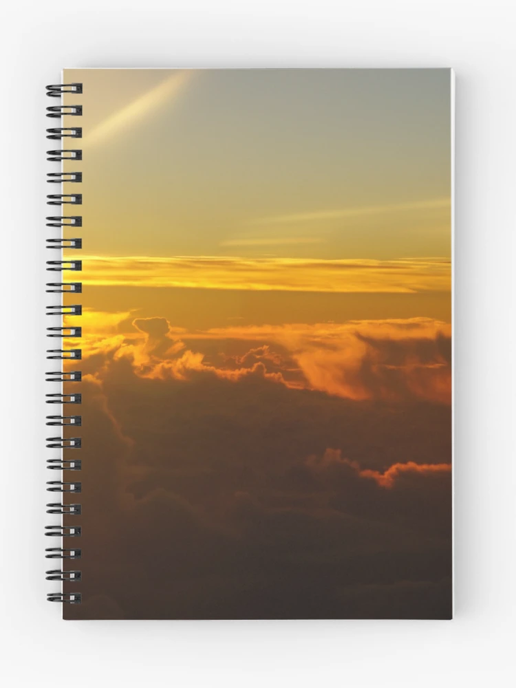 Thumbnail 1 of 3, Journal, cloud sunset designed and sold by squidcode.