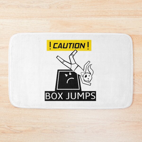 Item preview, Fitness funny, Box jumps, gym humor, fit  designed and sold by Tim Addison.