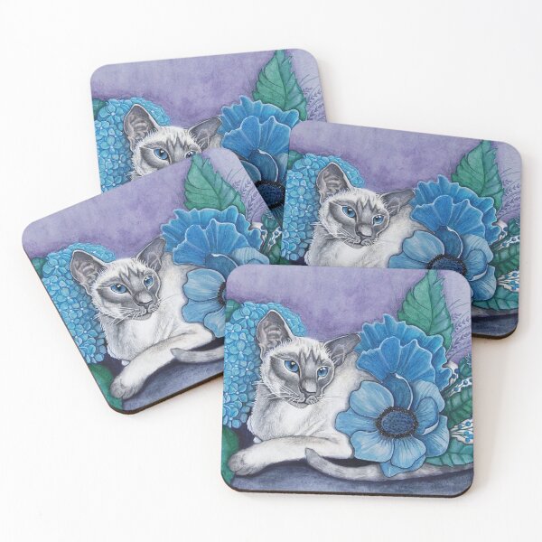 Item preview, Blue Point Siamese Cat designed and sold by EverIris.