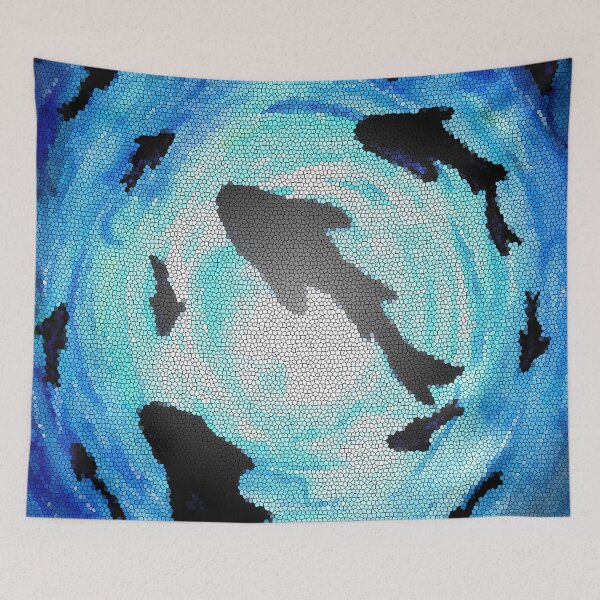 Item preview, Sharks in the Deep designed and sold by Sebastian Grafmann.
