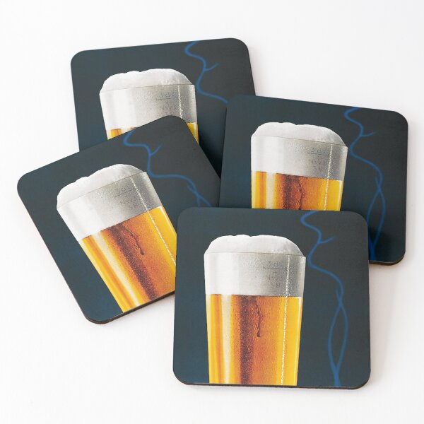 Artikelvorschau, Bier und Zigarette Retro Vintage Poster entworfen und verkauft von vintagevivian.