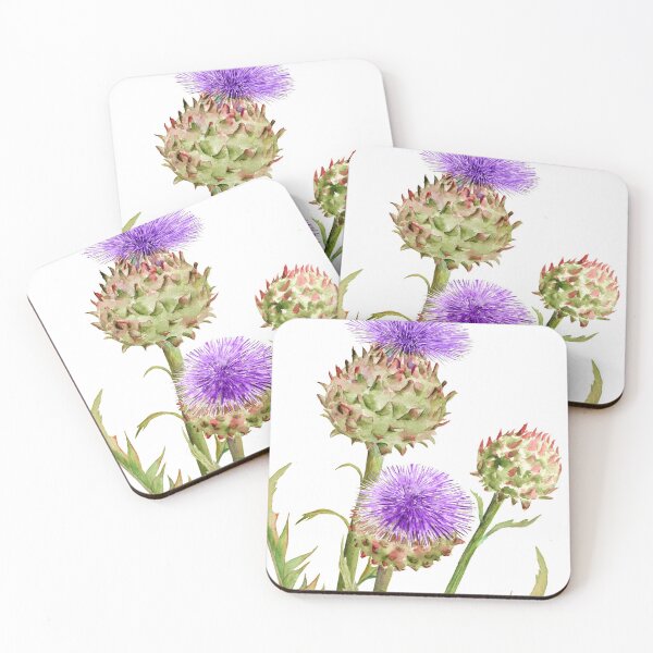 Item preview, Watercolor Globe Artichoke  designed and sold by cornercroft.