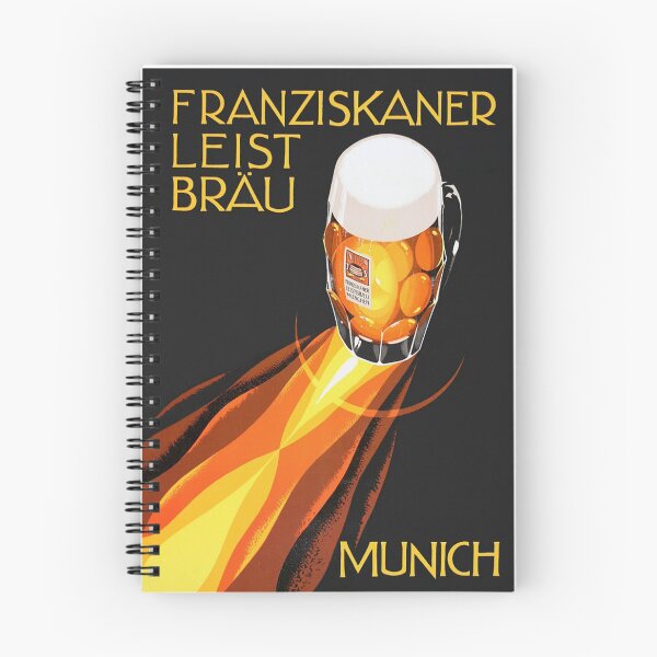 Item preview, German Beer Vintage Poster designed and sold by vintagevivian.