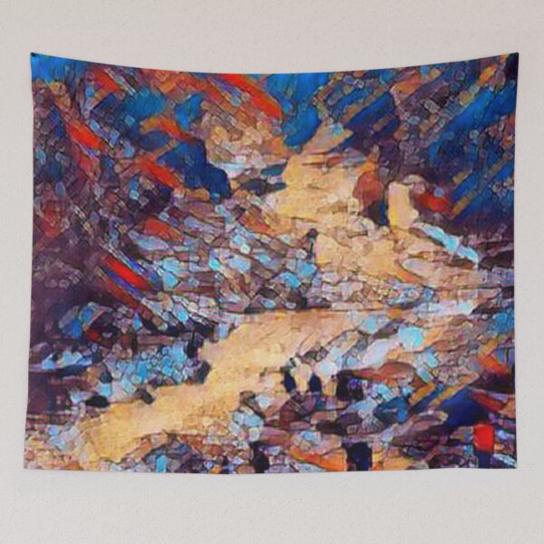 Item preview, Rocky Riverfall Peak designed and sold by Kerry-Symetria.
