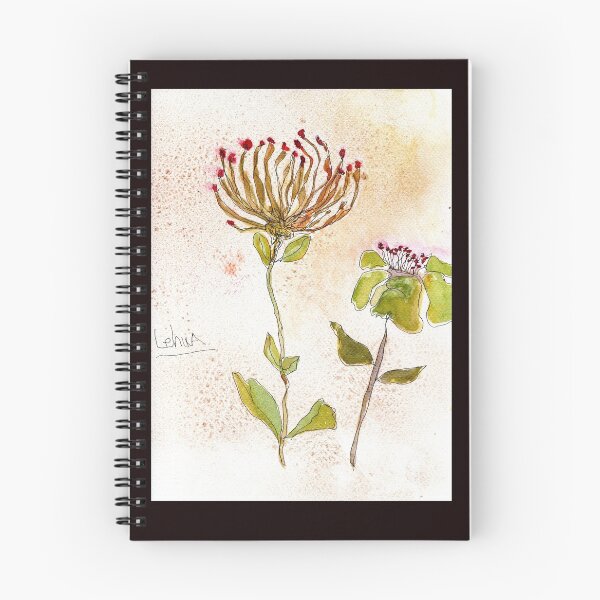 Item preview, Ink and Watercolor Lehua Flower designed and sold by Karen Tobin.