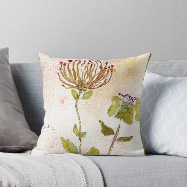 Item preview, Ink and Watercolor Lehua Flower designed and sold by Karen Tobin.
