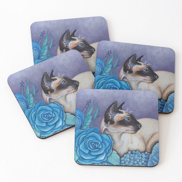 Item preview, Chocolate Point Siamese Cat designed and sold by EverIris.