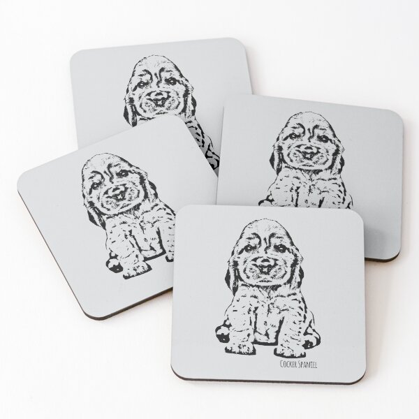 Item preview, Cute Cocker Spaniel Puppy designed and sold by SmartPooch.