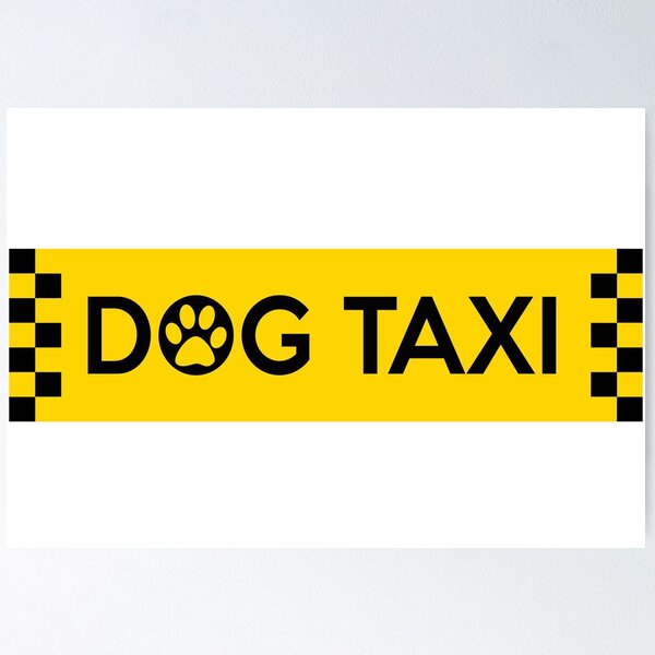 Aperçu de l'œuvre Dog Taxi Dog Boarding Pour Chiens Cadeau Drôle créée et vendue par timizar.