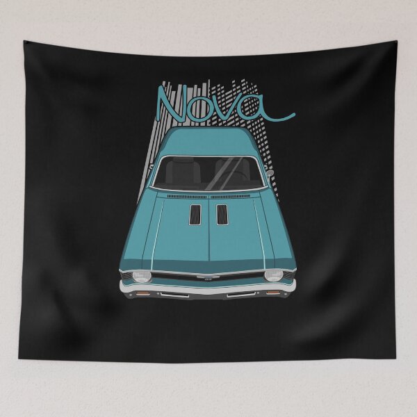 Item preview, Chevrolet Nova 1969 - 1972 - turquoise designed and sold by V8social.