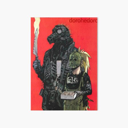 tiré d'une affiche de Dorohedoro. Impression rigide