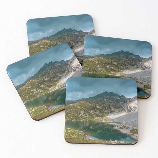 Item preview, The Volaia lake in a cloudy summer day designed and sold by zakaz86.