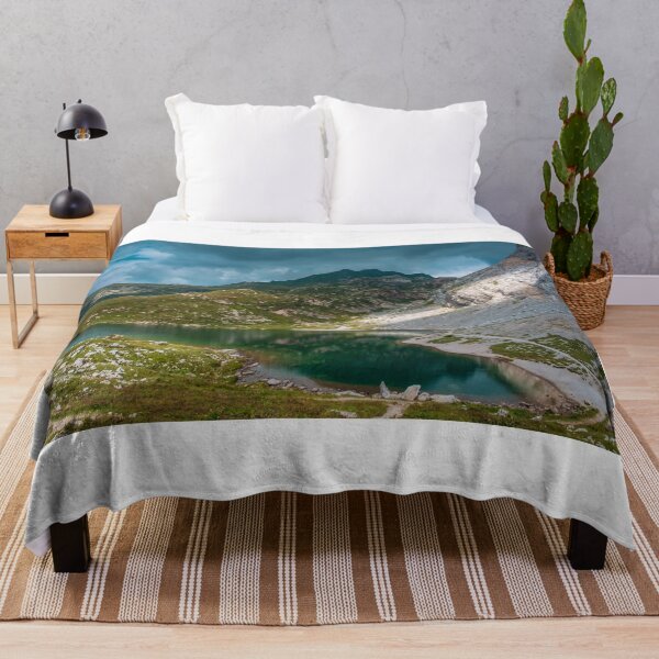 Item preview, The Volaia lake in a cloudy summer day designed and sold by zakaz86.
