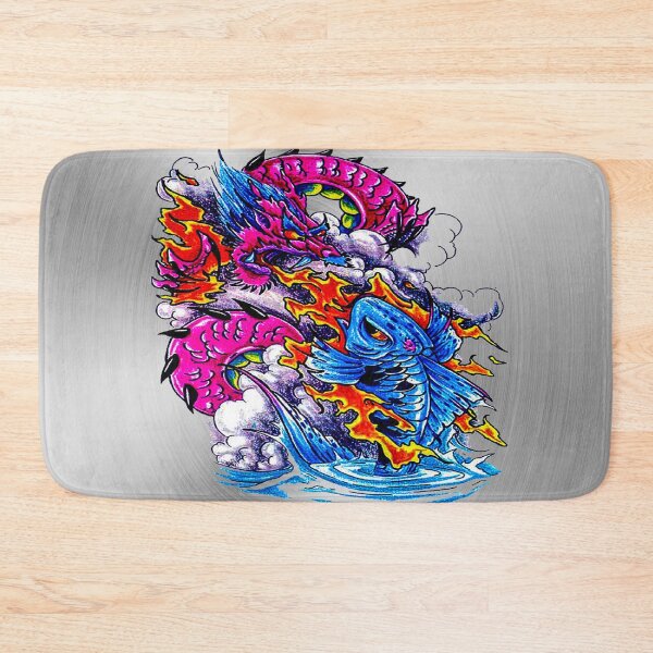 Item preview, fwc 0243 tatoo Warrior dragon designed and sold by fred chiea.