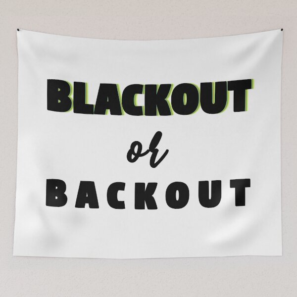 Item preview, Black out or back out  designed and sold by synthesizer.
