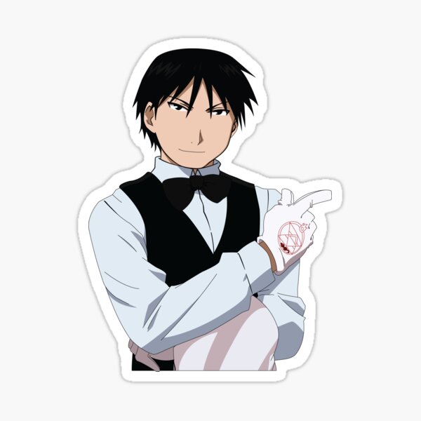 Roy Mustang Stickers for Sale | Redbubble