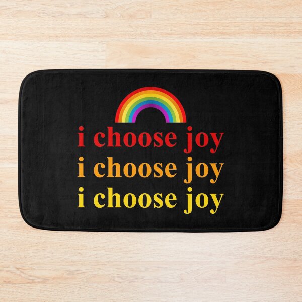Item preview, Today I Choose Joy | Positive Mental Attitude | Rainbow designed and sold by 4wordsmovement.