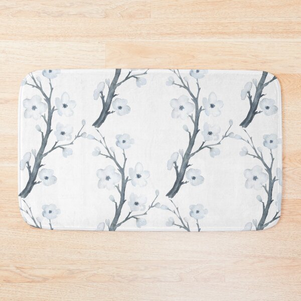 Item preview, Watercolour White Cherry Flowers designed and sold by cornercroft.