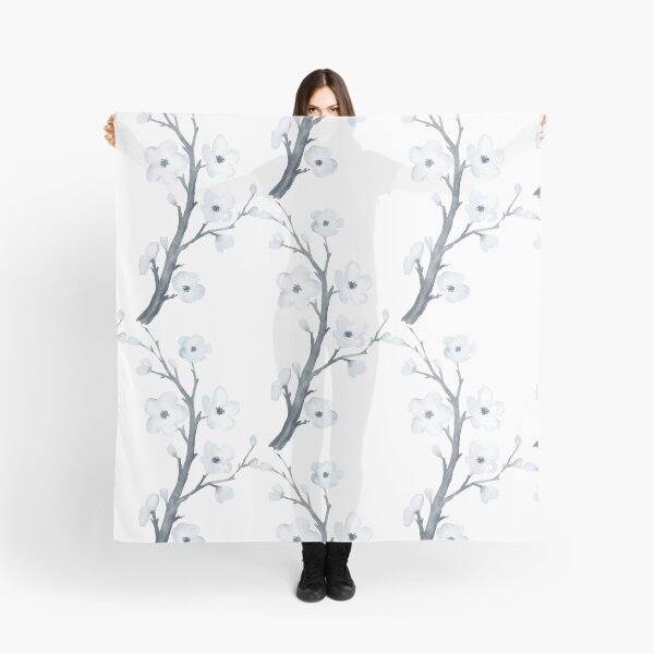 Item preview, Watercolour White Cherry Flowers designed and sold by cornercroft.