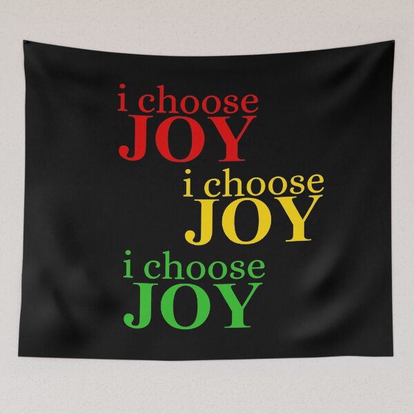 Item preview, I Choose Joy | Positive Mental Attitude Mantra designed and sold by 4wordsmovement.