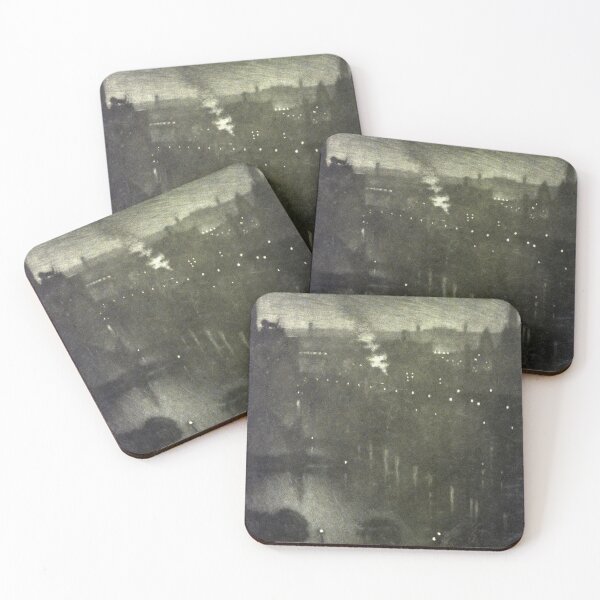 Item preview, Charing Cross Bridge at Night - Joseph Pennell - 1909 designed and sold by CrankyOldDude.