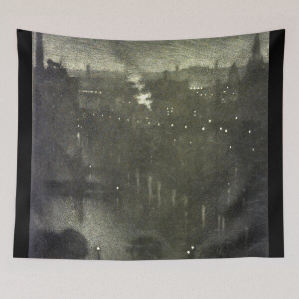 Item preview, Charing Cross Bridge at Night - Joseph Pennell - 1909 designed and sold by CrankyOldDude.