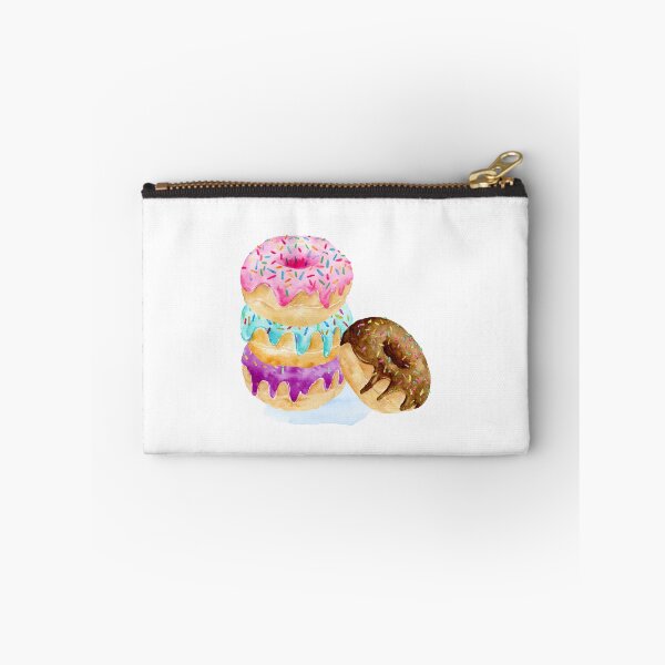 Item preview, Watercolor stack of donuts designed and sold by cornercroft.
