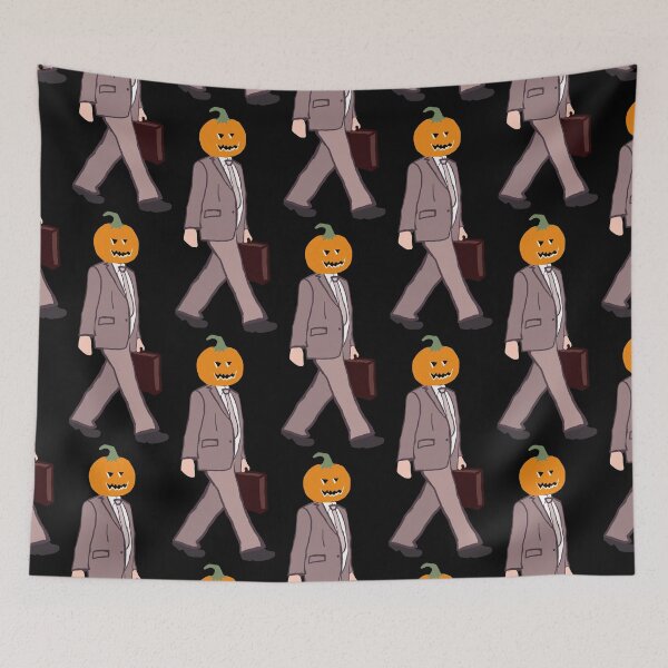 Item preview, Dwight Schrute with Pumpkin Head Walking designed and sold by KangarooZach41.
