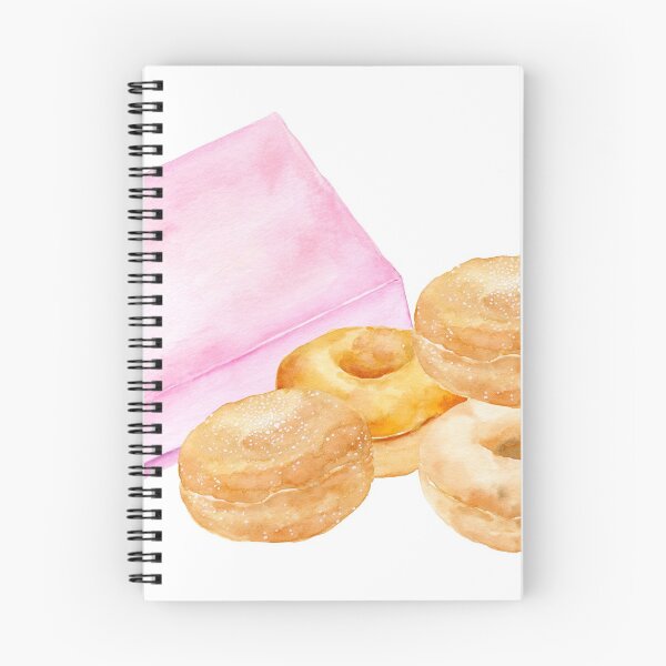Item preview, Watercolor donut gift box designed and sold by cornercroft.