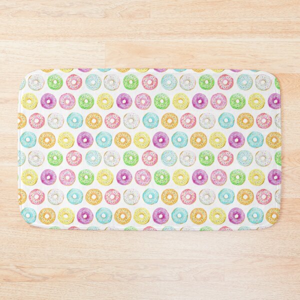 Item preview, Watercolor donuts sprinkles Pattern designed and sold by cornercroft.