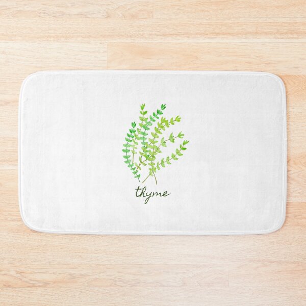 Item preview, Watercolour herb thyme illustration  designed and sold by cornercroft.