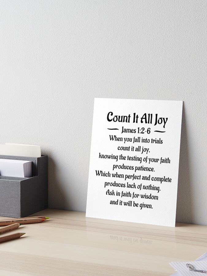 Count It All Joy Coffee Mug for Sale by walk-by-faith