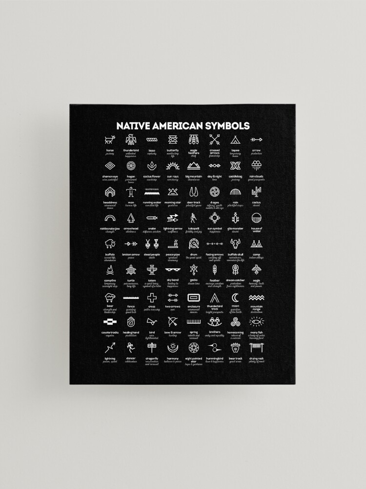 diseños y símbolos nativos americanos