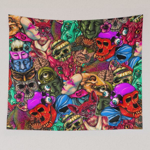 Item preview, Men and Mutants Color designed and sold by fakeface.