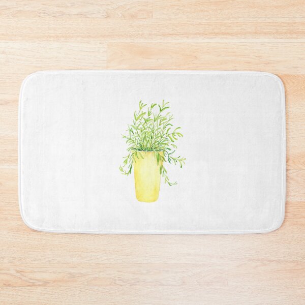 Item preview, Watercolour herb in pot designed and sold by cornercroft.